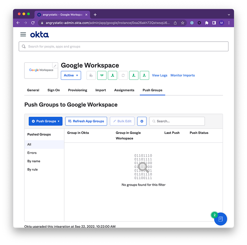 Deploy Chrome Extensions to Users using Okta
