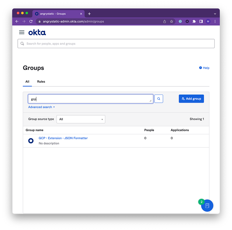 Deploy Chrome Extensions to Users using Okta